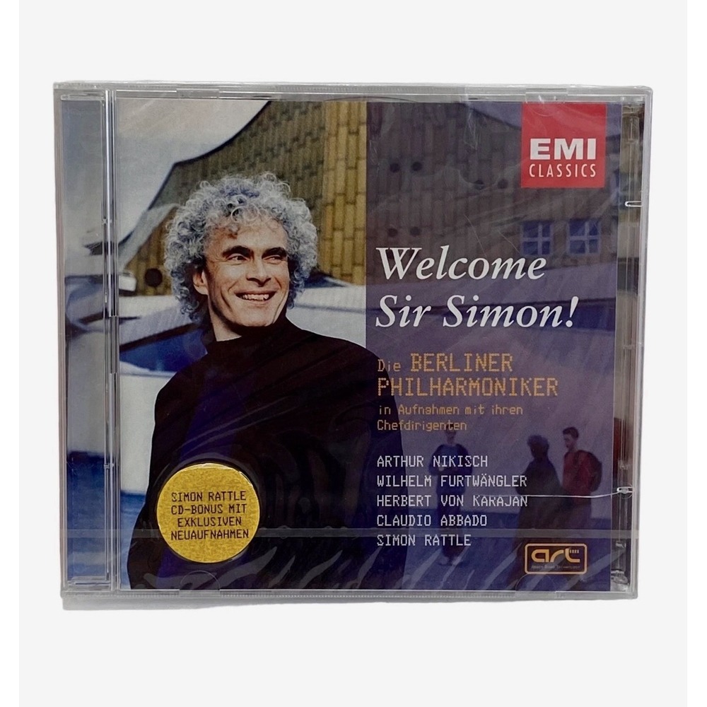 Welcome Sir Simon‎ Die Berliner Philharmoniker: Nikisch (CD, 2002 EMI) Classic